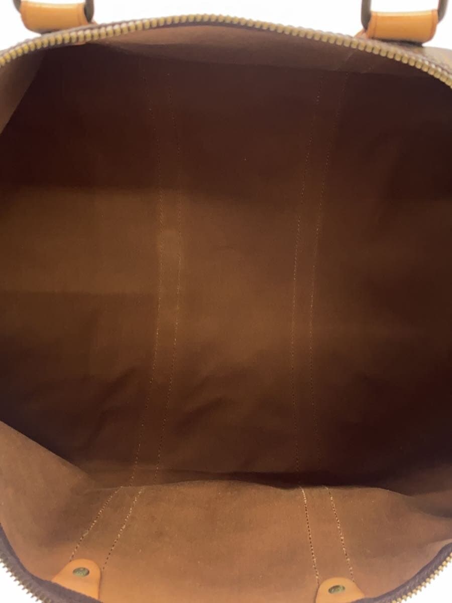 LOUIS VUITTON Keepall Bandouliere 50_Monogram Canvas PVC BRW Brown 6