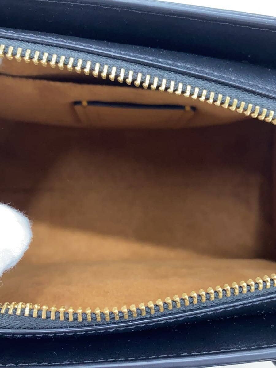 COACH Shoulder Bag Leather BLK F2281 6