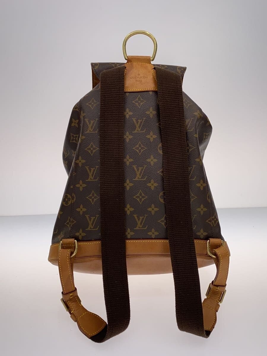 LOUIS VUITTON Montsouris _Monogram Canvas PVC BRW 3