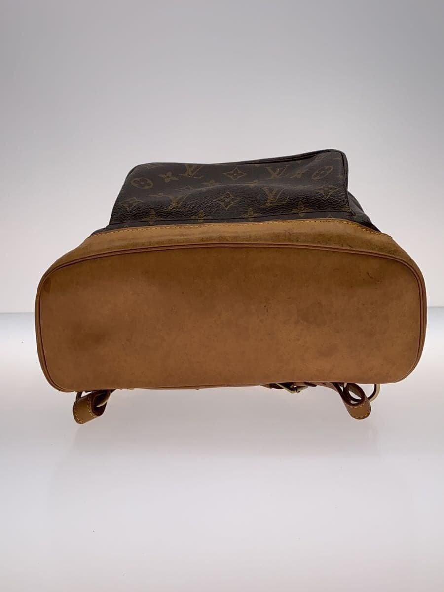 LOUIS VUITTON Montsouris _Monogram Canvas PVC BRW 4