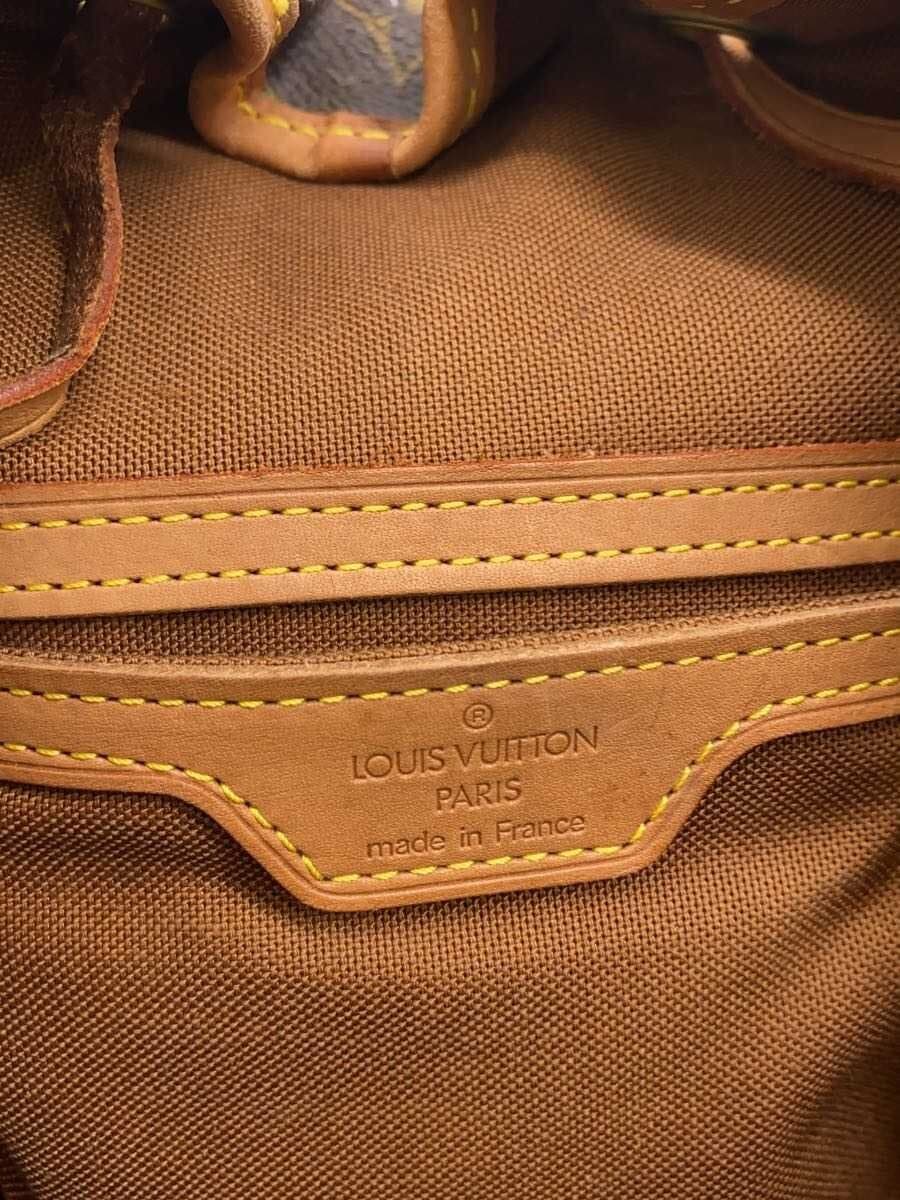 LOUIS VUITTON Montsouris _Monogram Canvas PVC BRW 5