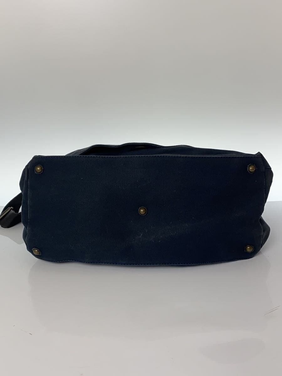 ZANELLATO Shoulder Bag Canvas NVY 4