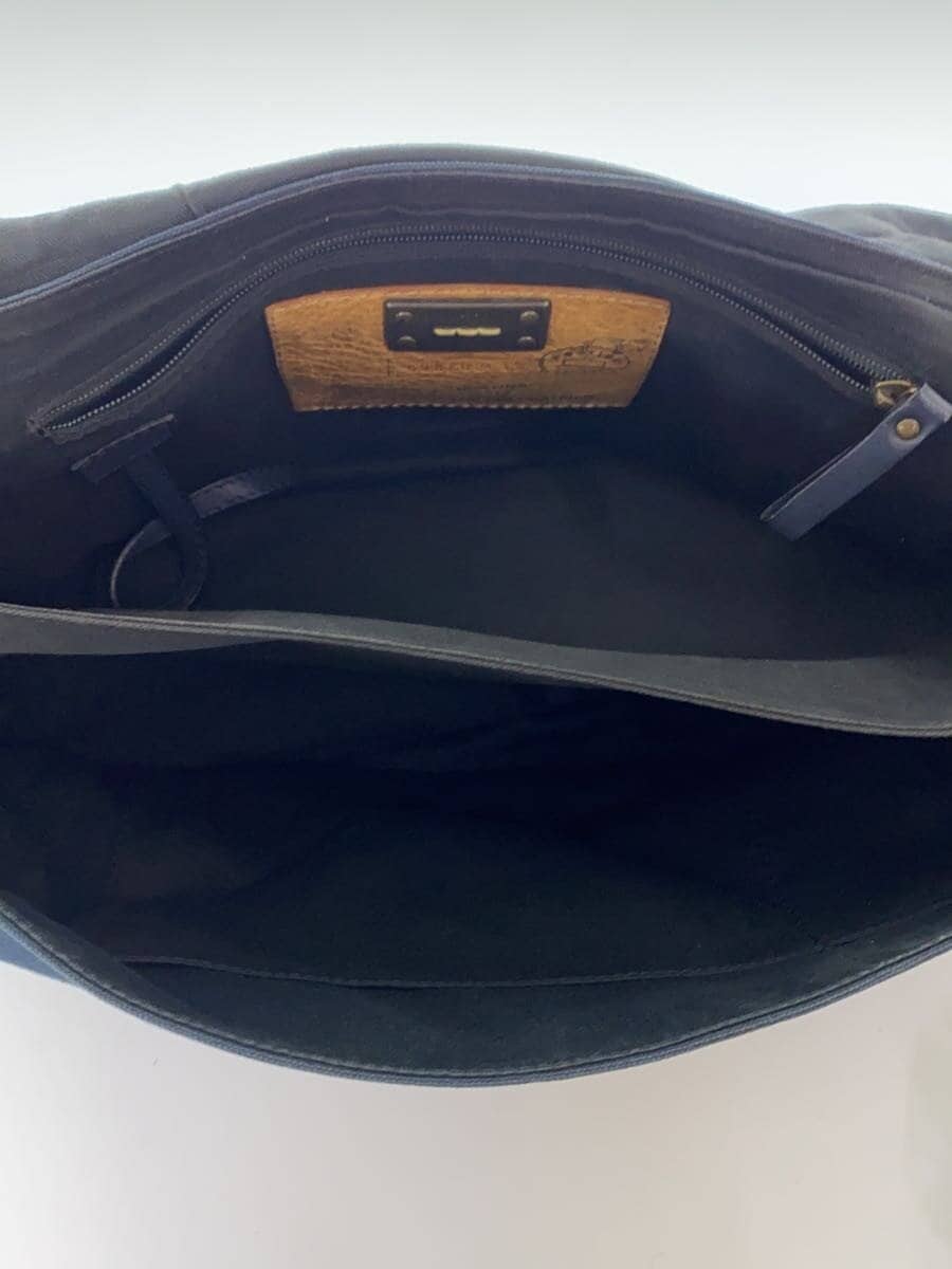 ZANELLATO Shoulder Bag Canvas NVY 6