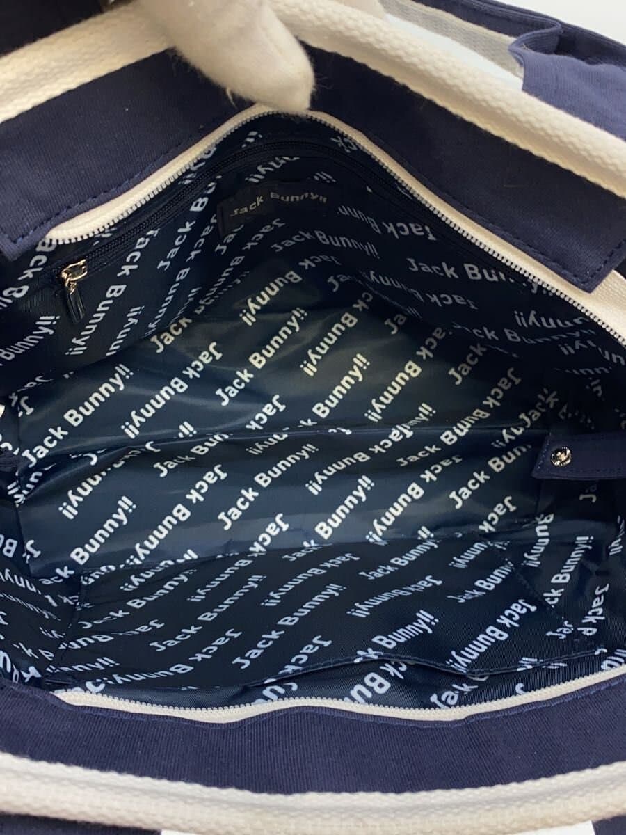 JACK BUNNY!!Tote Bag Canvas NVY 6