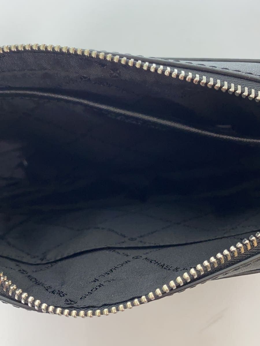 MICHAEL KORS Shoulder Bag Leather BLK Solid IM-2206 6