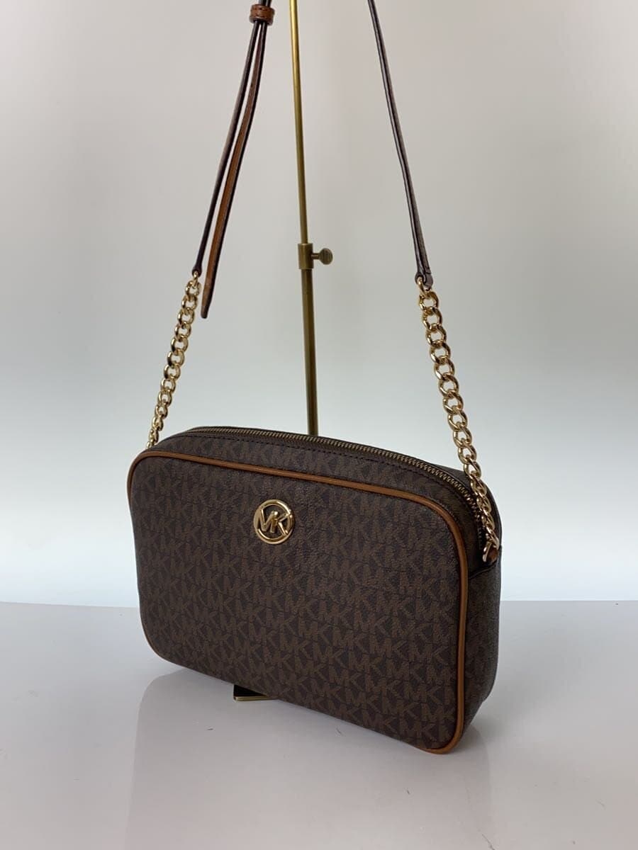MICHAEL KORS Shoulder Bag PVC BRW All Over Pattern 35H8GFTC7B 2