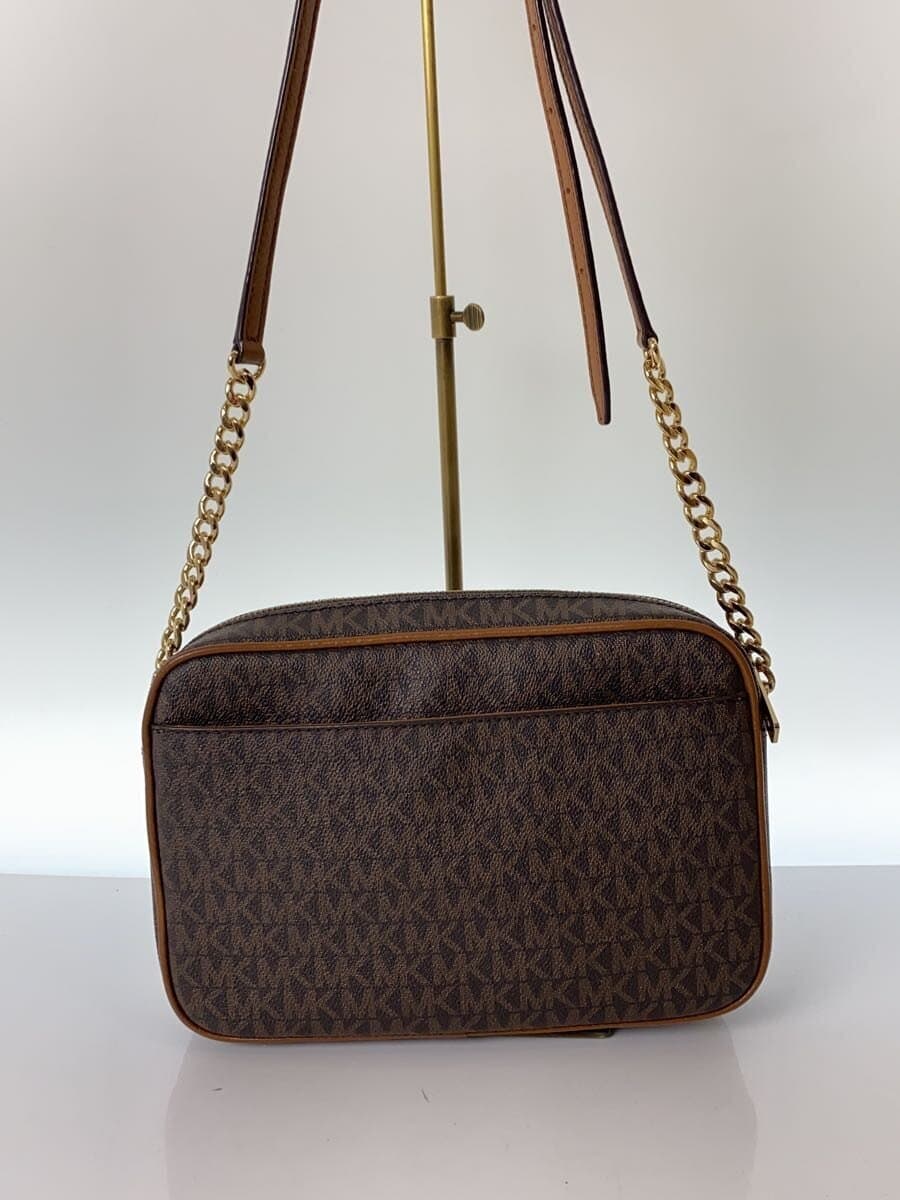 MICHAEL KORS Shoulder Bag PVC BRW All Over Pattern 35H8GFTC7B 3