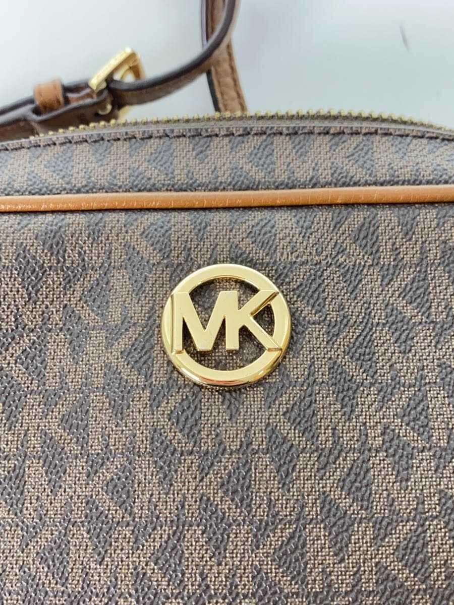 MICHAEL KORS Shoulder Bag PVC BRW All Over Pattern 35H8GFTC7B 5