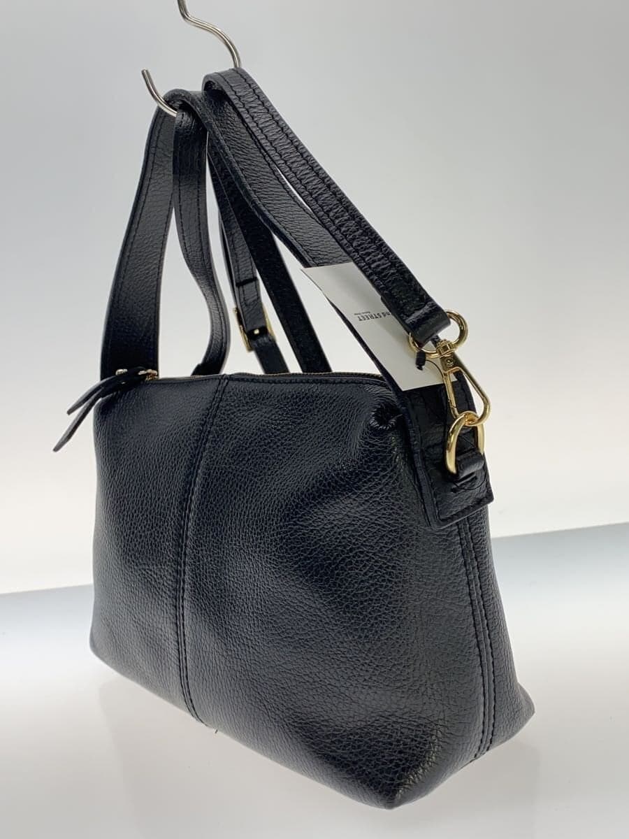 MARCO BIANCHINI handbag leather BLK 2