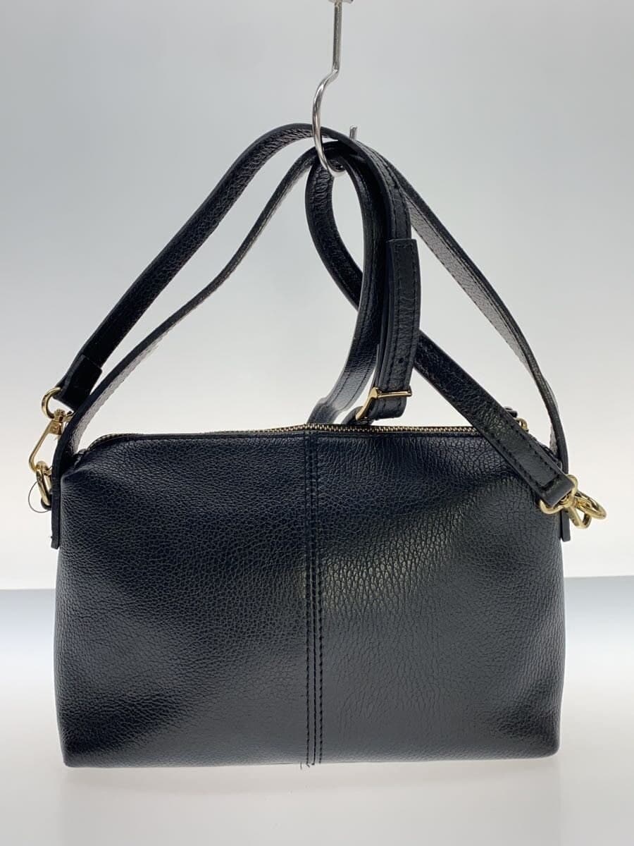 MARCO BIANCHINI handbag leather BLK 3
