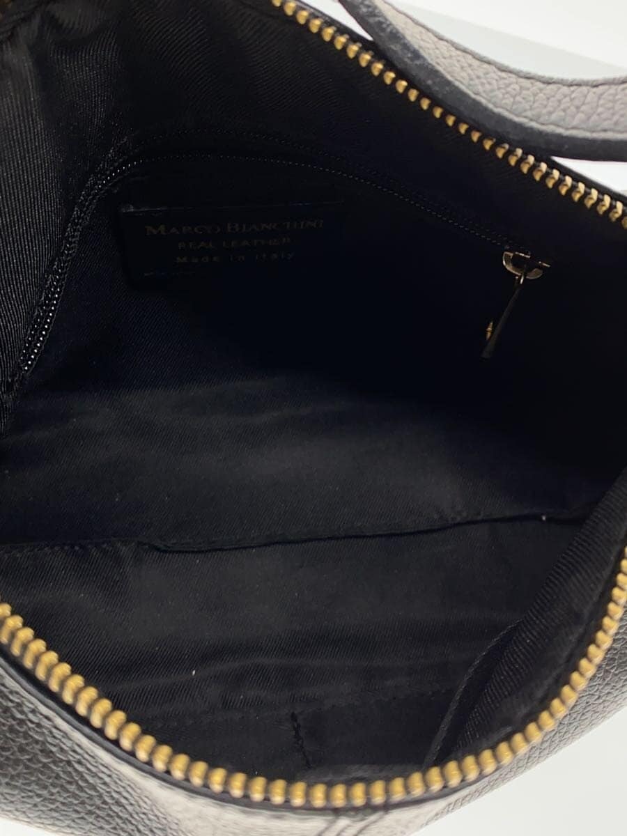MARCO BIANCHINI handbag leather BLK 6