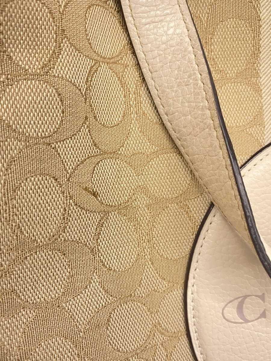 COACH Tote Bag Canvas IVO All-over Pattern C8418 8