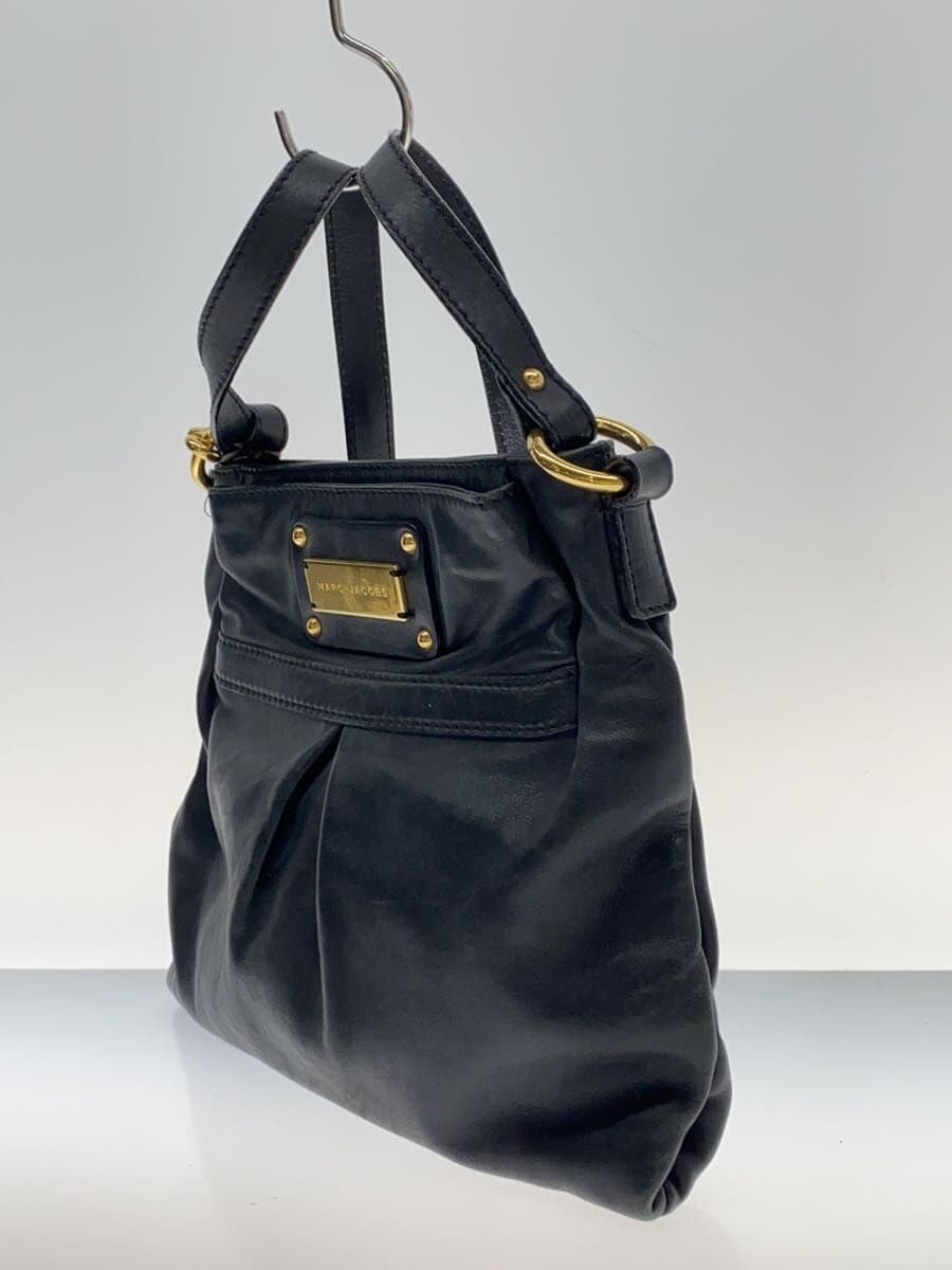 MARC JACOBS shoulder bag leather BLK 2