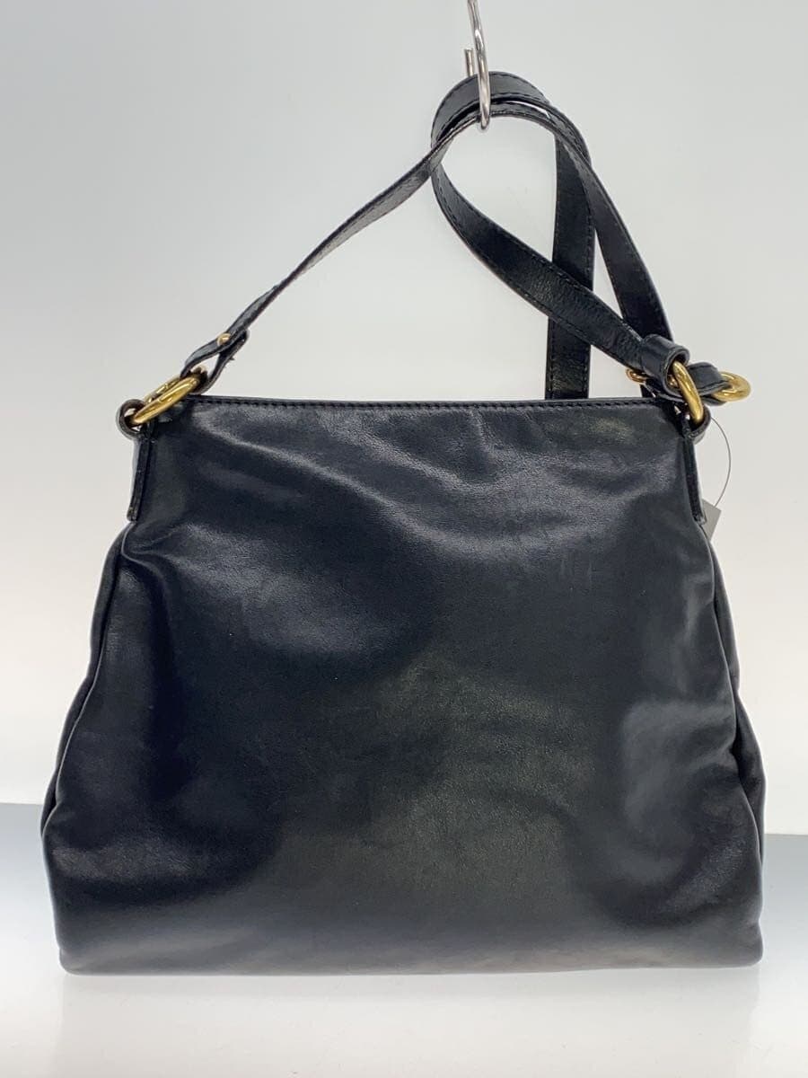 MARC JACOBS shoulder bag leather BLK 3
