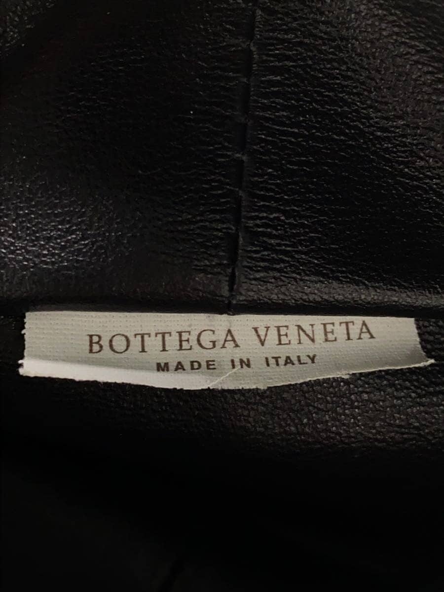 BOTTEGA VENETA handbag sheep leather BLK 5
