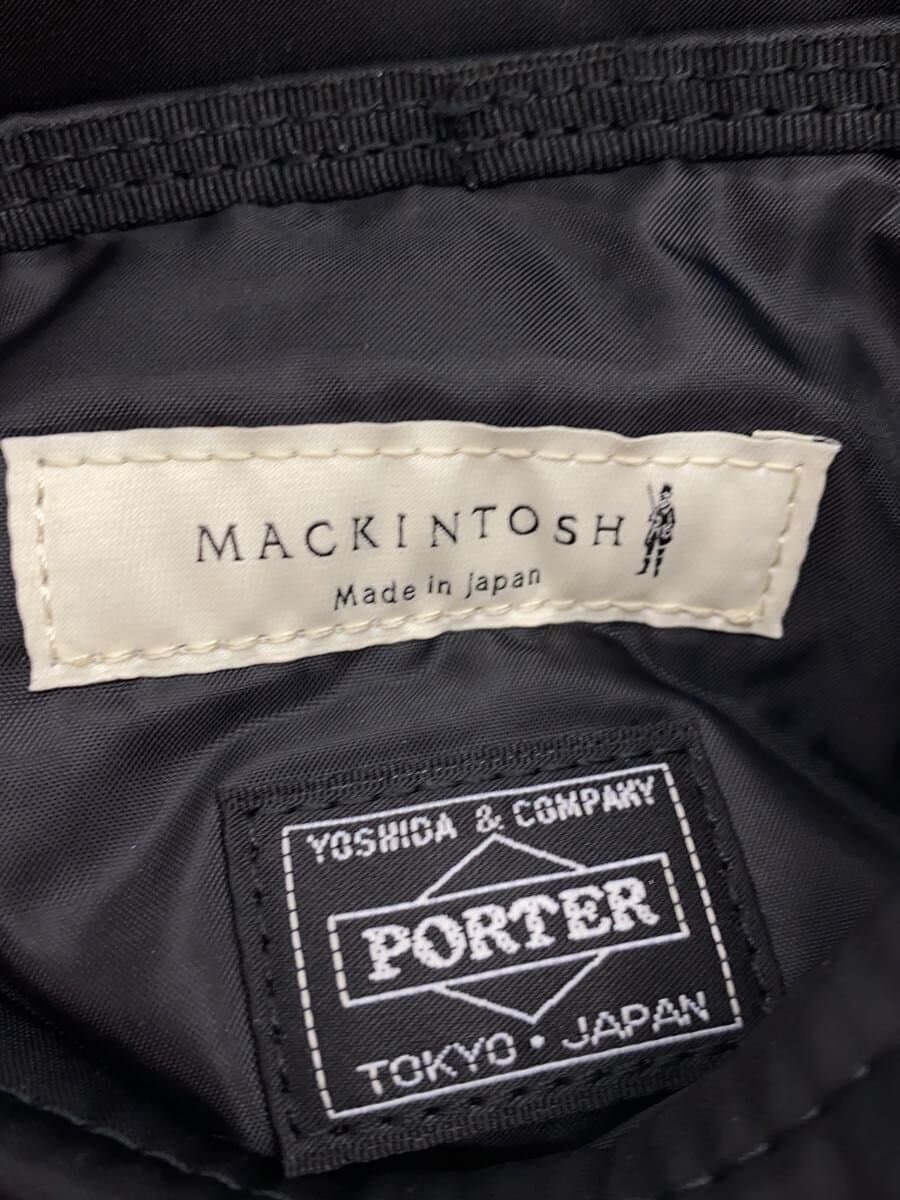 MACKINTOSH × PORTER Shoulder Bag -- BLK Plain 5