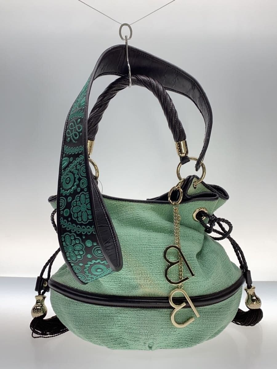 LANCEL shoulder bag -- GRN plain 3