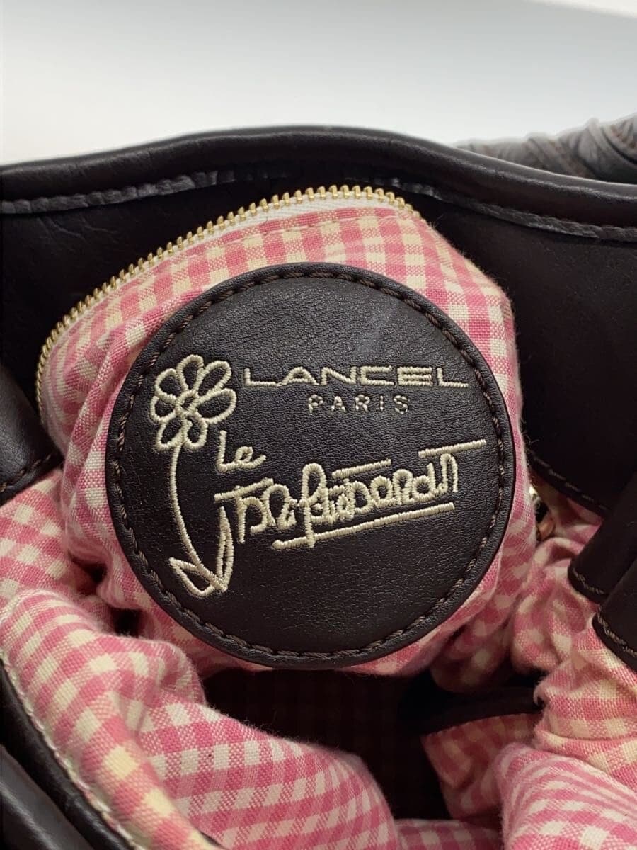 LANCEL shoulder bag -- GRN plain 5