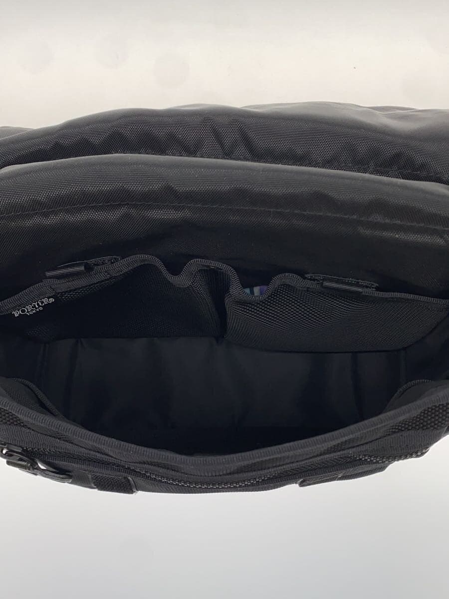 PORTER shoulder bag -- BLK plain 6