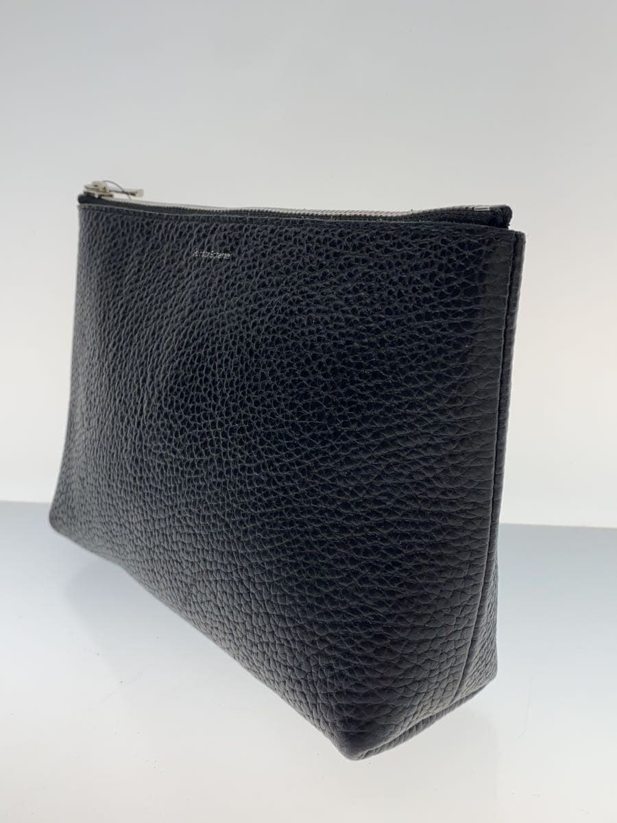 Hender Scheme Pouch Leather BLK 2
