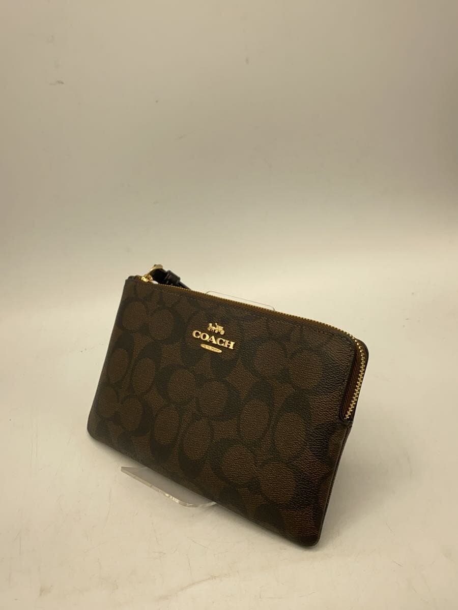 COACH Pouch Canvas BRW All Over Pattern IMAA8 2