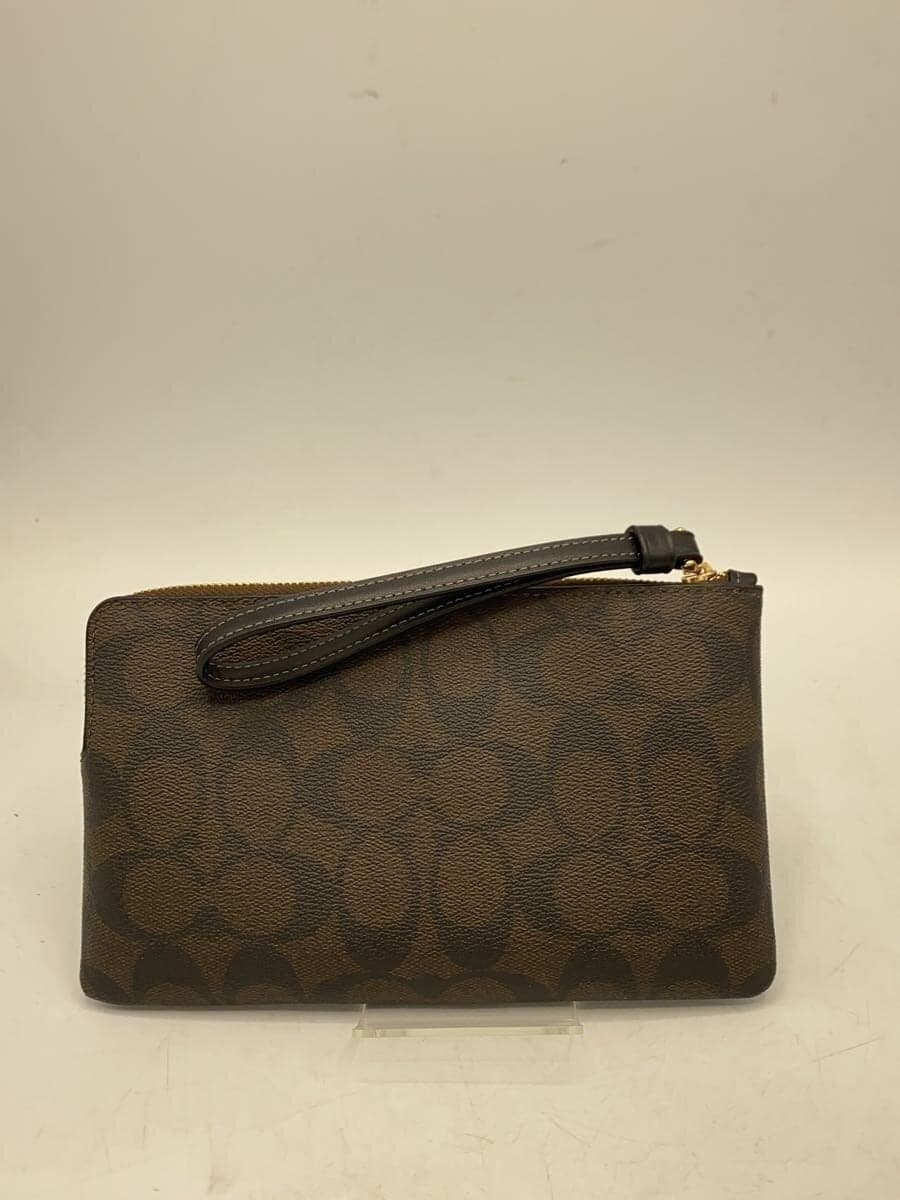 COACH Pouch Canvas BRW All Over Pattern IMAA8 3