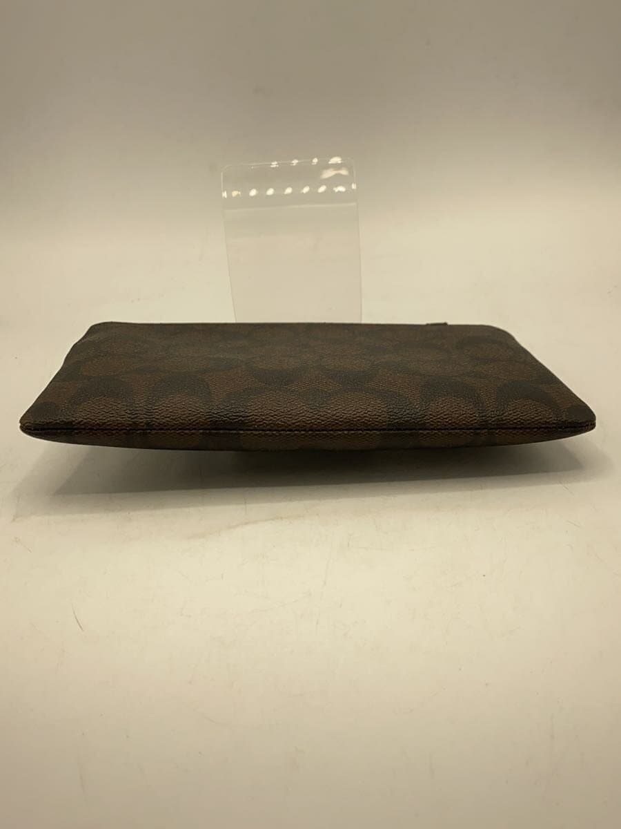 COACH Pouch Canvas BRW All Over Pattern IMAA8 4