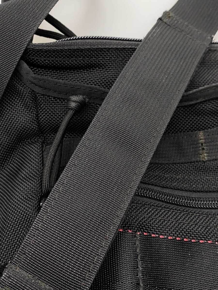 BRIEFING shoulder bag -- BLK plain 8