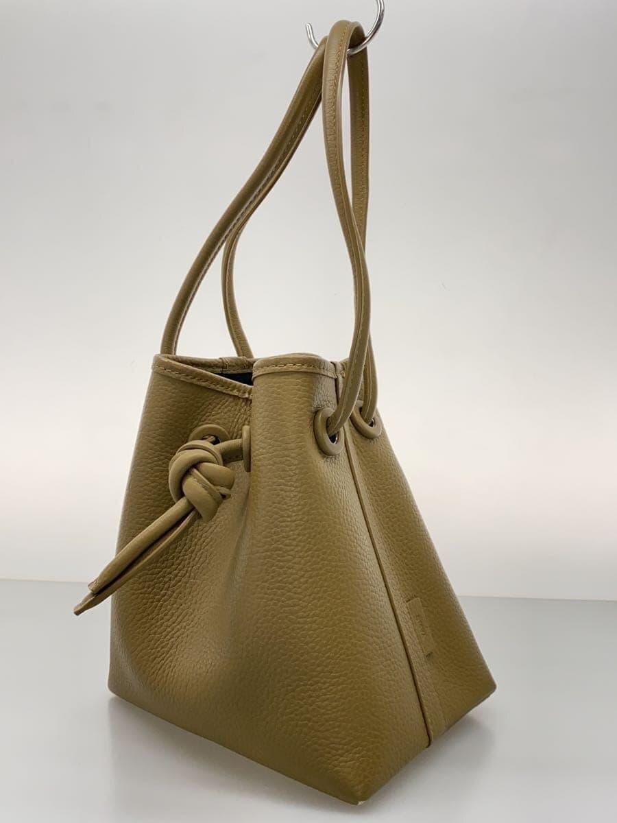 VASIC handbag leather KHK solid color 2