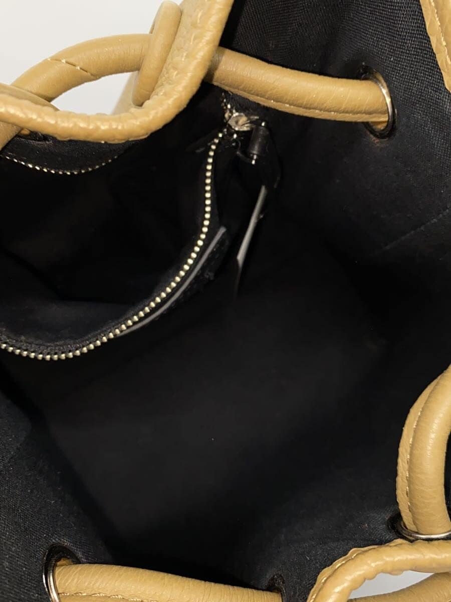 VASIC handbag leather KHK solid color 6