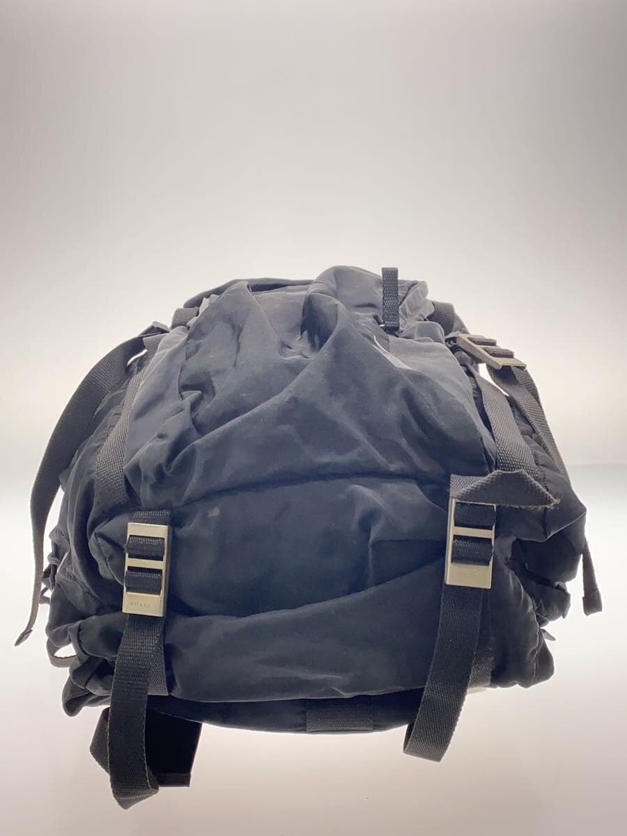 PRADA Backpack Nylon Black Solid 4