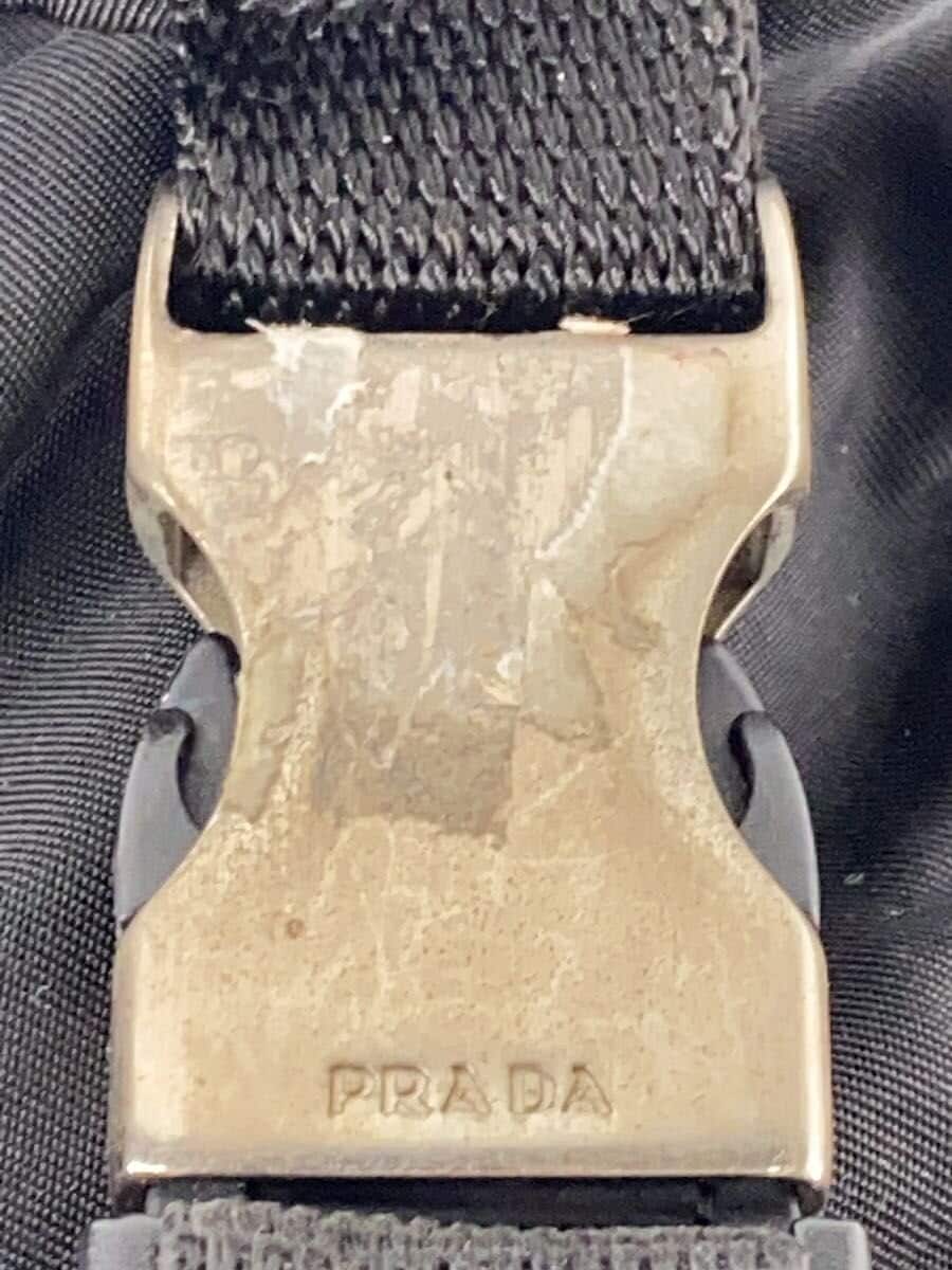 PRADA Backpack Nylon Black Solid 5