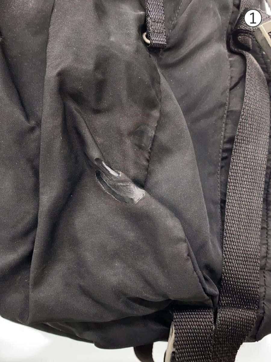 PRADA Backpack Nylon Black Solid 7