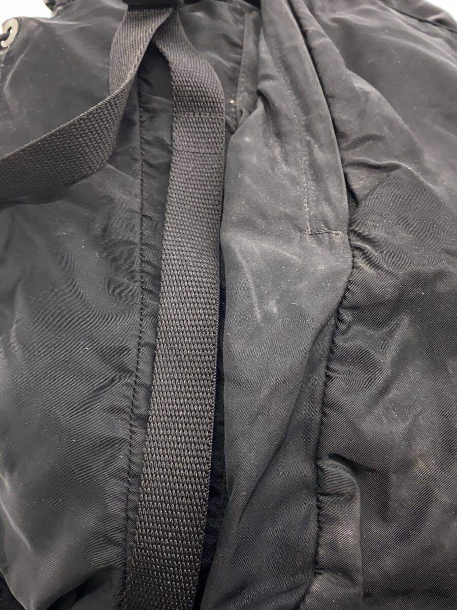 PRADA Backpack Nylon Black Solid 8