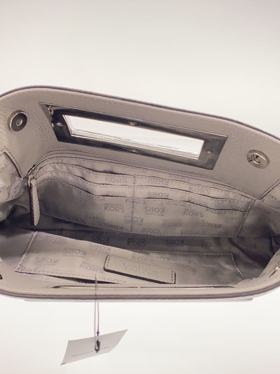 MICHAEL KORS Shoulder Bag Leather GRY 6