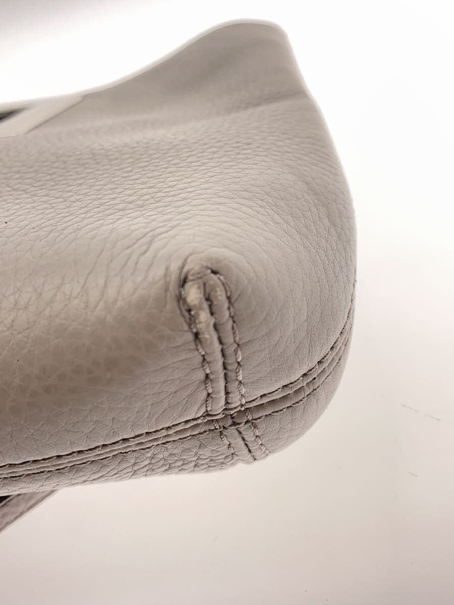 MICHAEL KORS Shoulder Bag Leather GRY 8