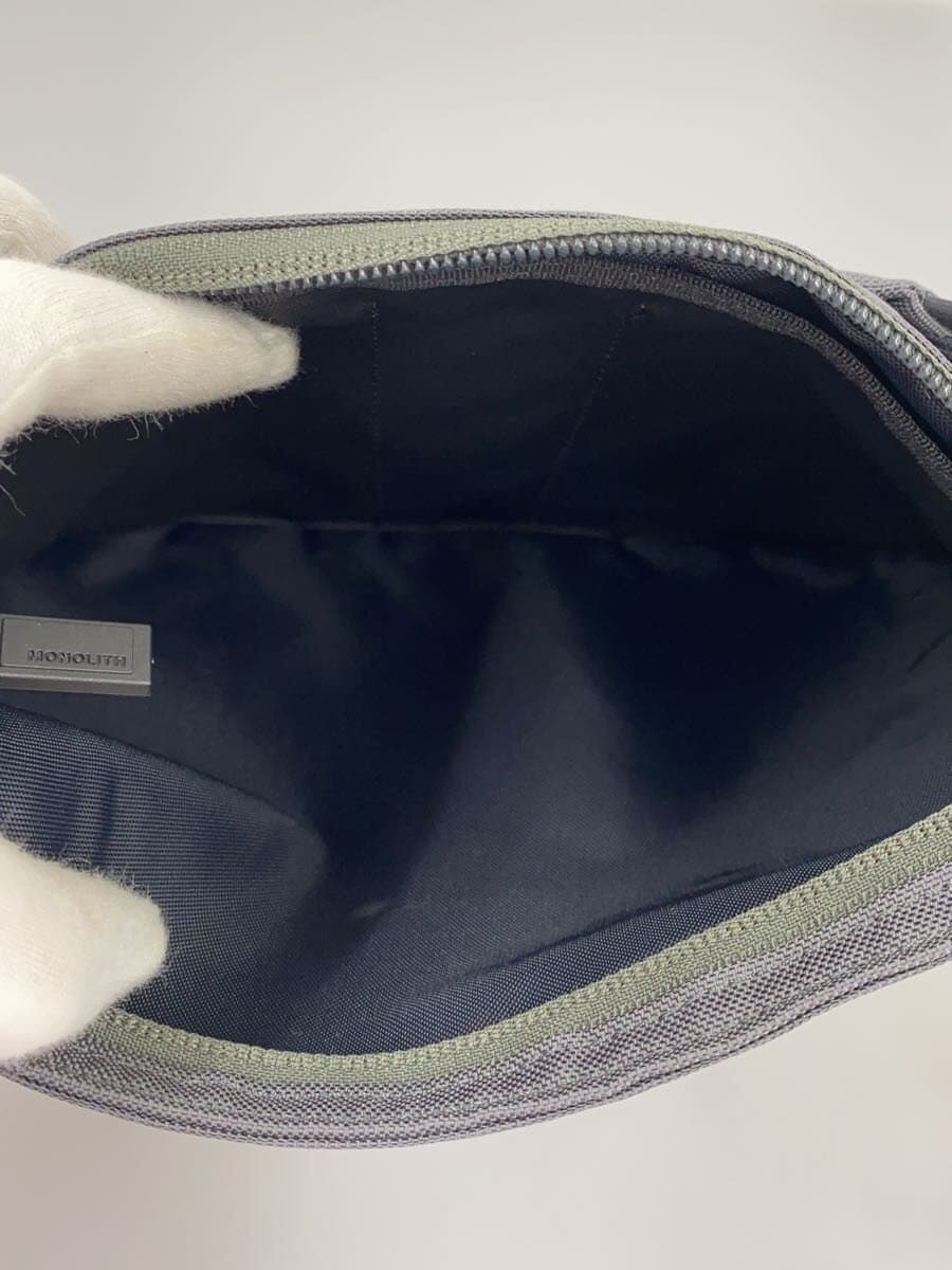 MONOLITH Shoulder Bag GRY Solid 6
