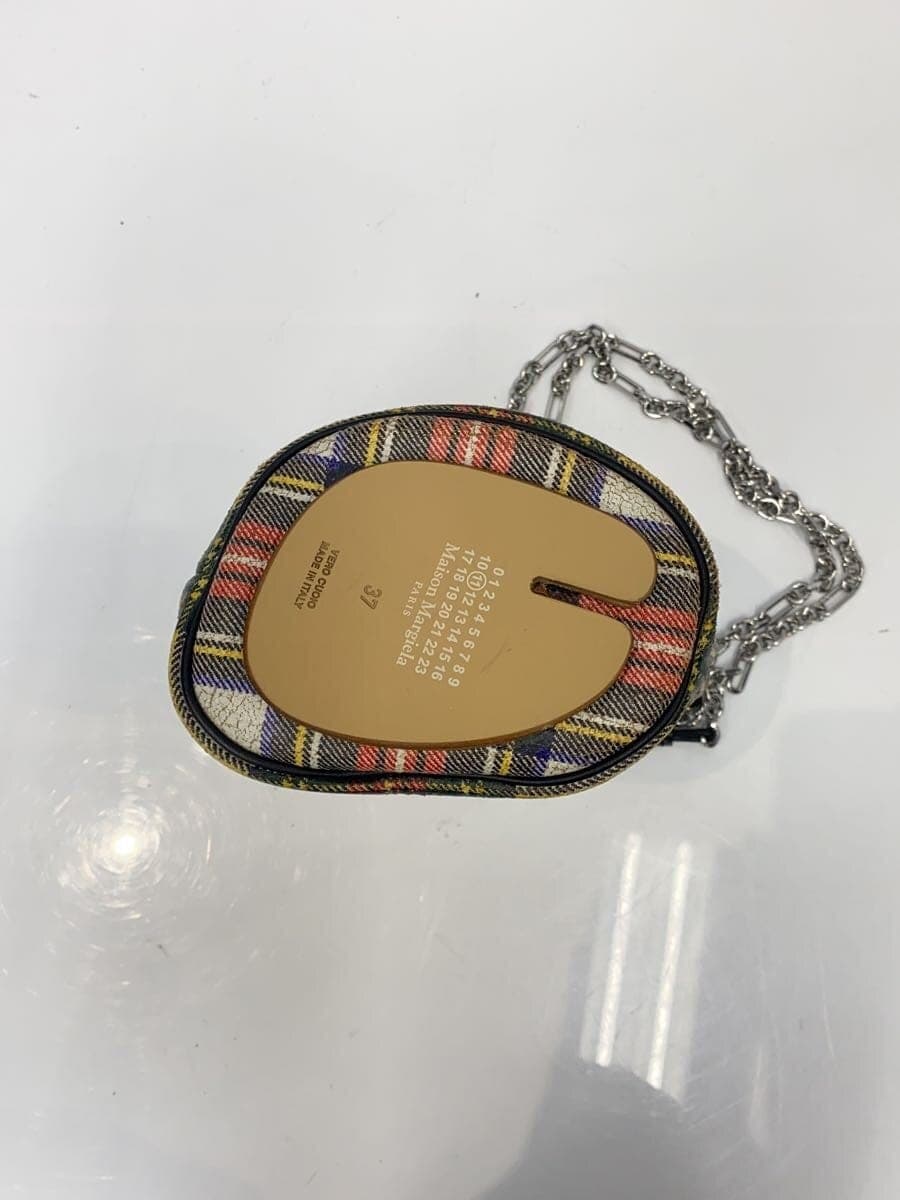 Maison Margiela Shoulder Bag Sheepskin Multicolor Check S56WG0113 4