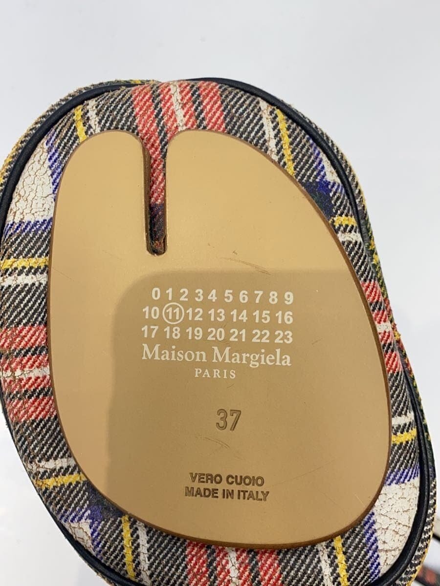 Maison Margiela Shoulder Bag Sheepskin Multicolor Check S56WG0113 5