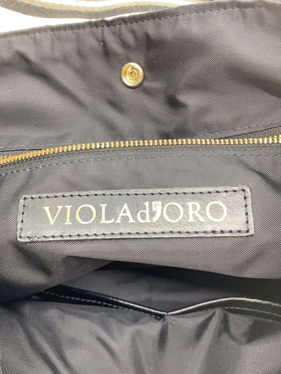 VIOLAd’ORO handbag -- BLK plain 5
