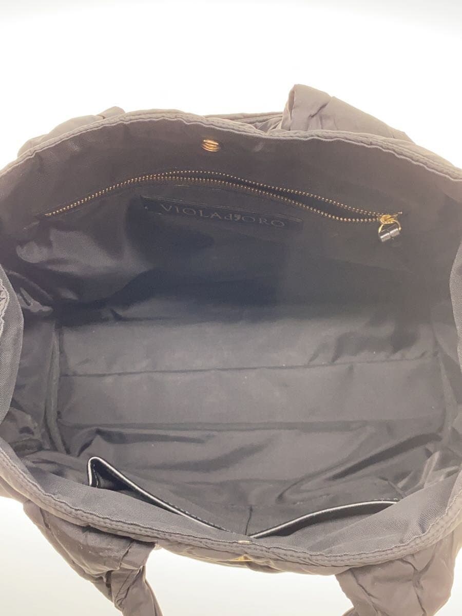 VIOLAd’ORO handbag -- BLK plain 6