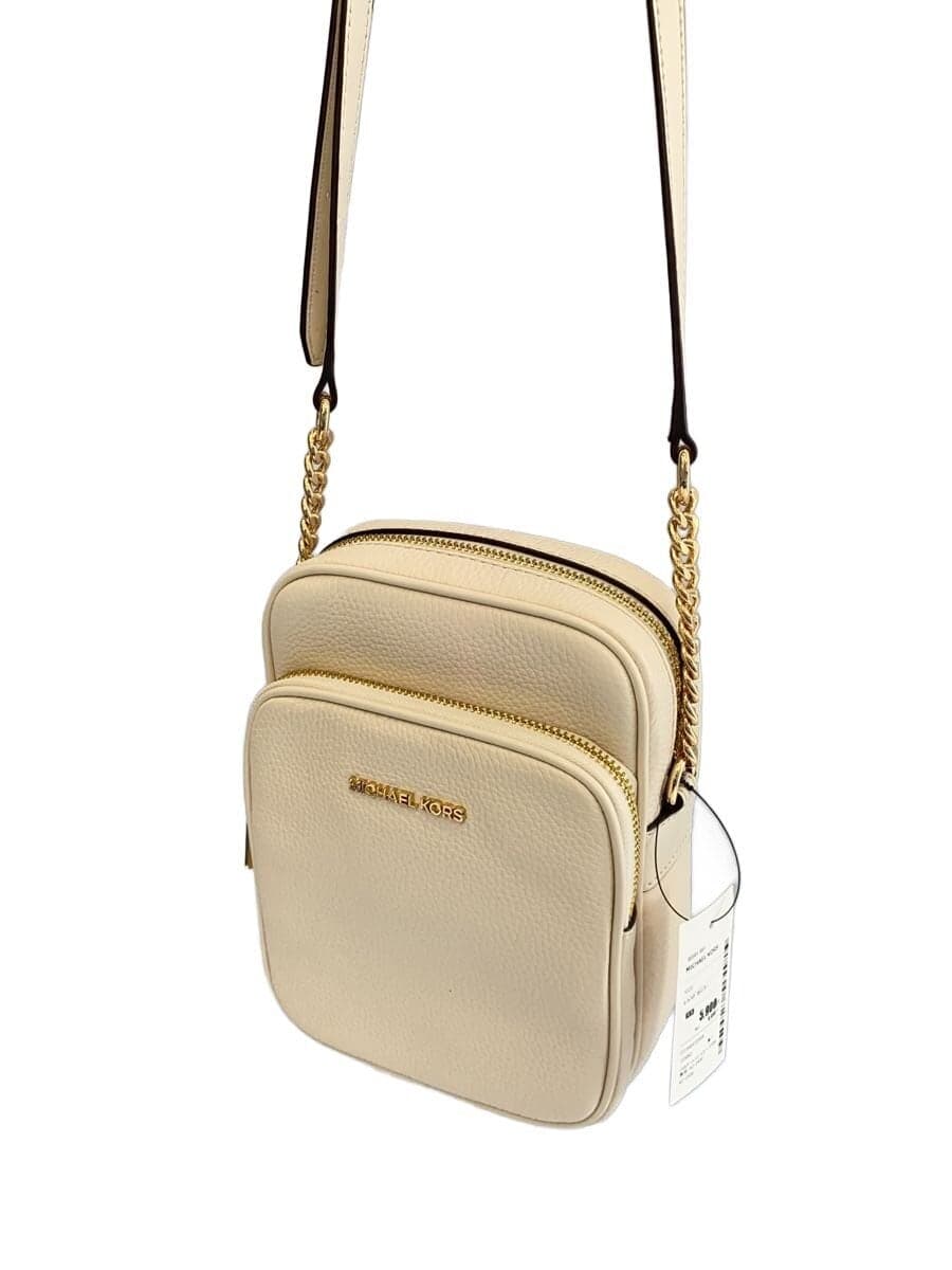 MICHAEL KORS shoulder bag leather CRM plain 35H3GTVC2L 2