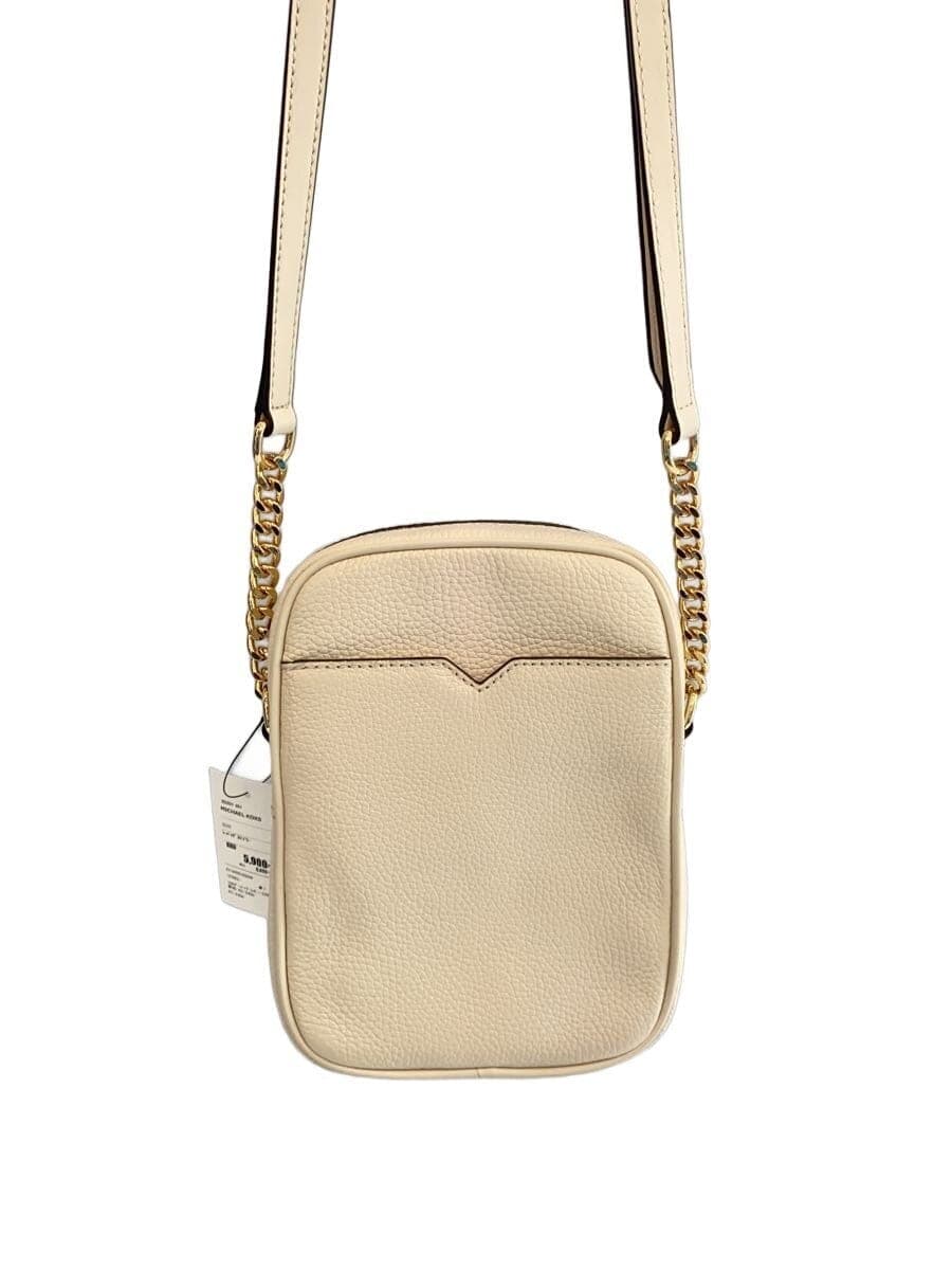 MICHAEL KORS shoulder bag leather CRM plain 35H3GTVC2L 3