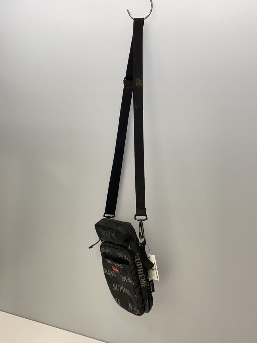 Supreme Shoulder Bag BLK All Over Pattern 2