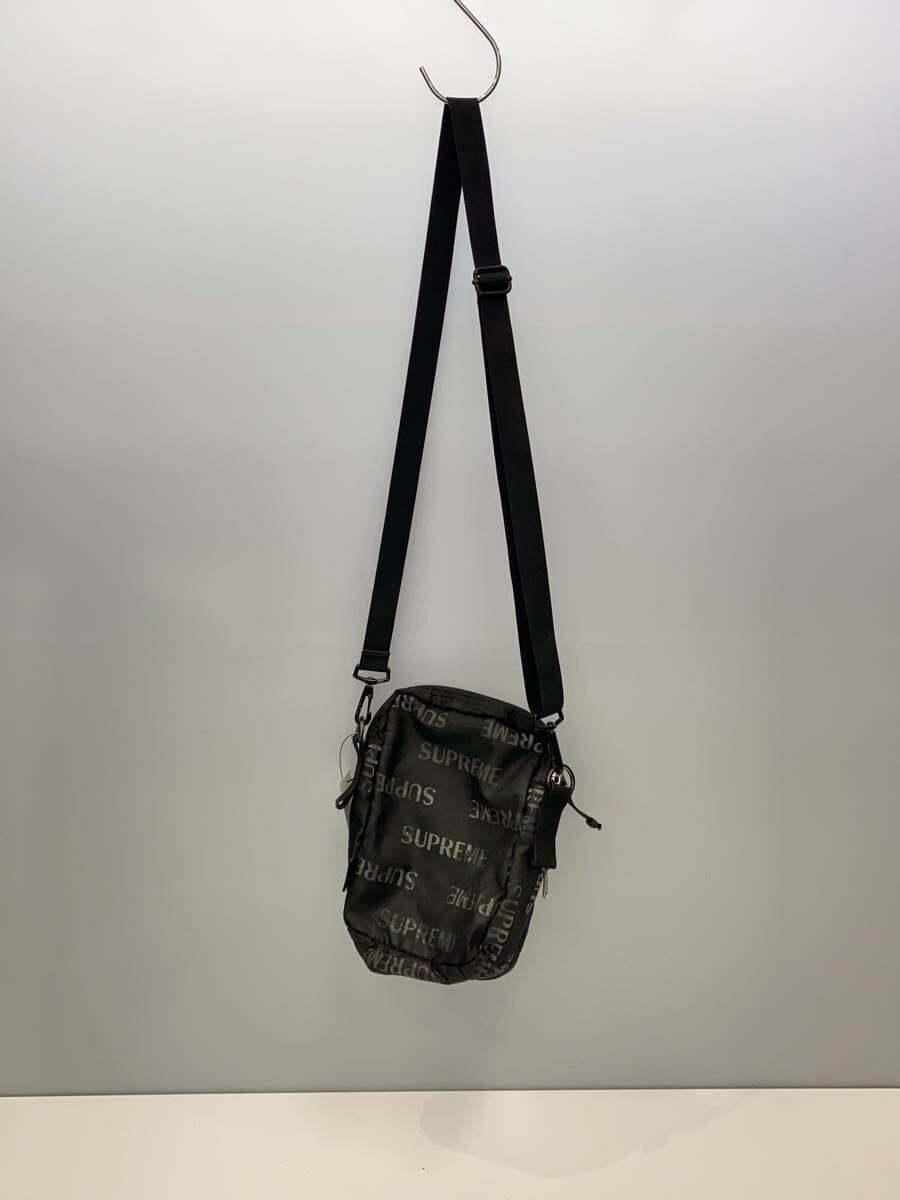 Supreme Shoulder Bag BLK All Over Pattern 3
