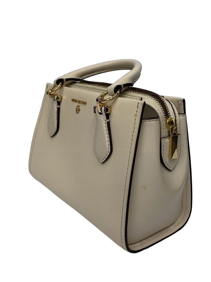 MICHAEL KORS Shoulder Bag Faux Leather CRM BA-2204 2