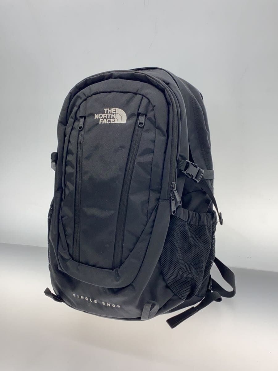 THE NORTH FACE SINGLE SHOT Backpack Nylon BLK Plain NM72303 2