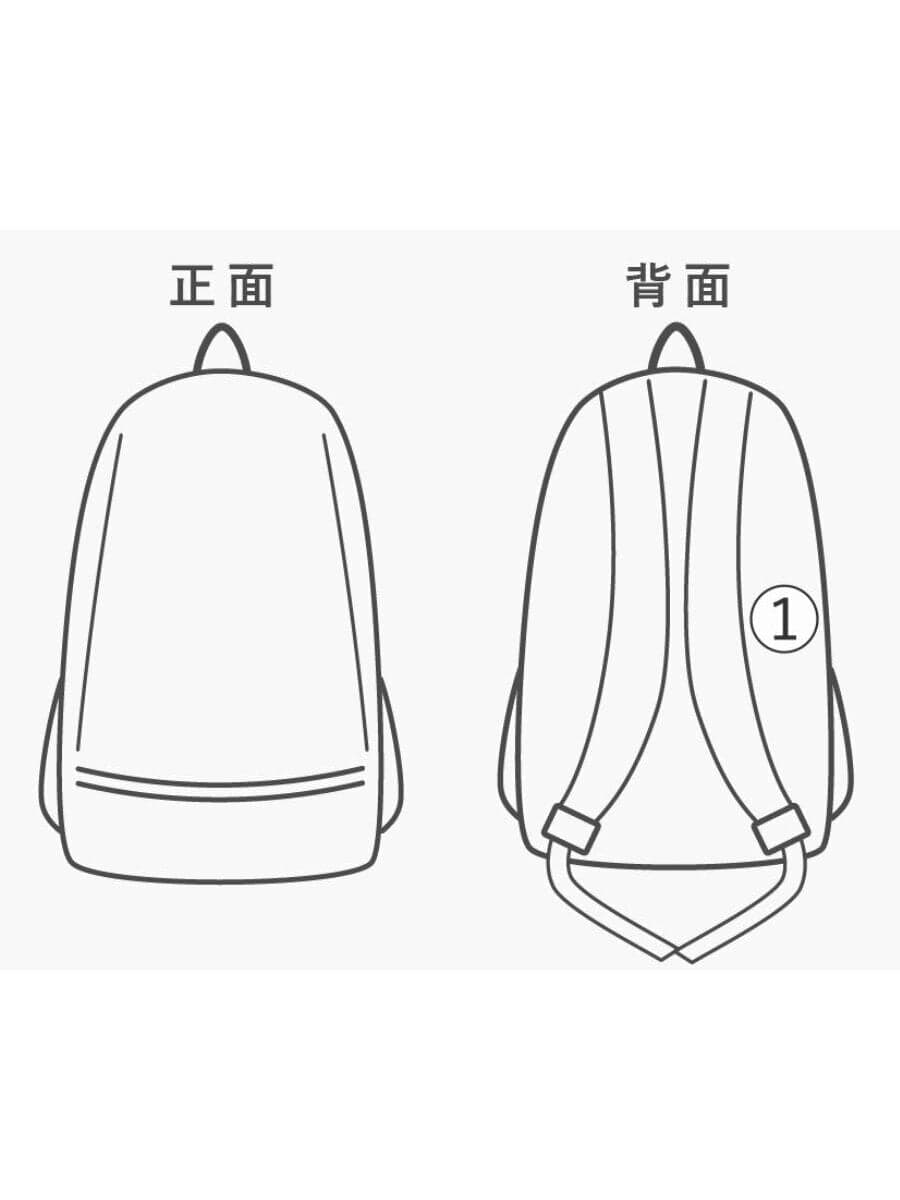 CIE Backpack Nylon Black 021804 8