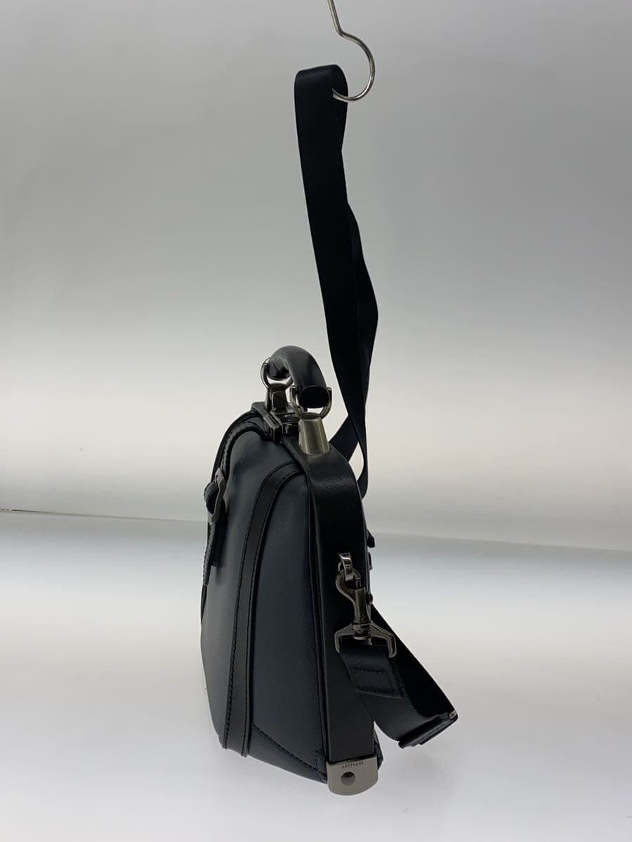 ARTPHERE Doctor Bag Shoulder Bag Leather NVY Solid 2