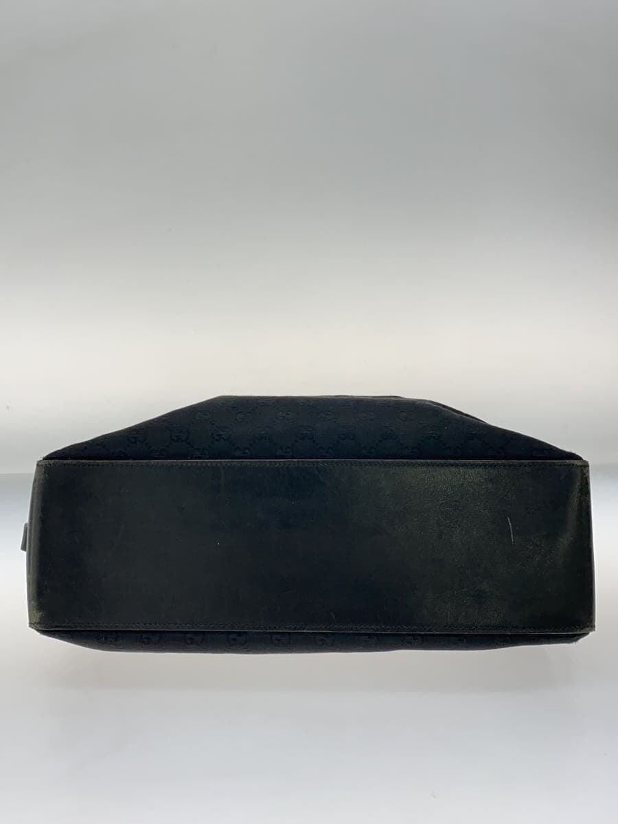 GUCCI Tote Bag Canvas BLK All Over Pattern 214397 4